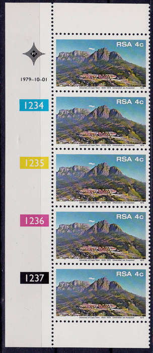 RSA, 1979. University of Cape Town. Control