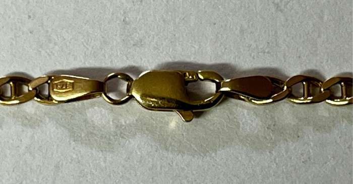BEAUTIFUL 9ct GOLD NECKLACE 9.4 grams