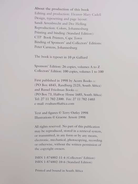 Robins of Africa / Terry Oatley & Graeme Arnot