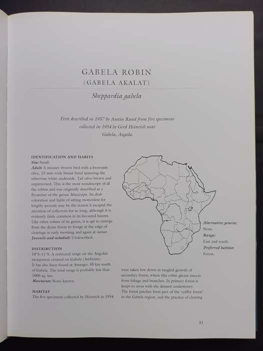 Robins of Africa / Terry Oatley & Graeme Arnot