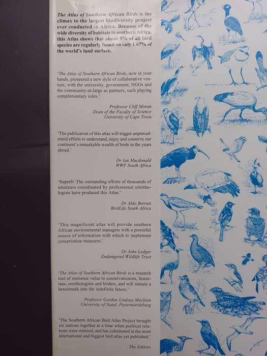 THE ATLAS OF SOUTHERN AFRICAN BIRDS DOUBLE VOLUME