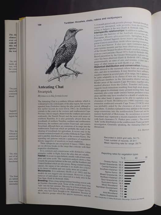 THE ATLAS OF SOUTHERN AFRICAN BIRDS DOUBLE VOLUME