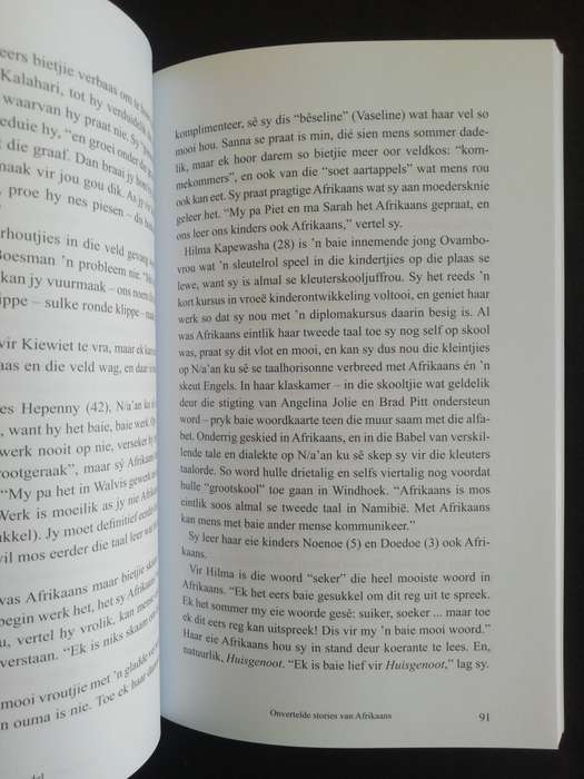 ONVERTELDE STORIES VAN AFRIKAANS / Ilse Salzwedel