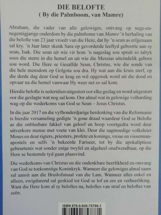 Die Belofte (By die Palmboom van Mamre) / Buks Venter