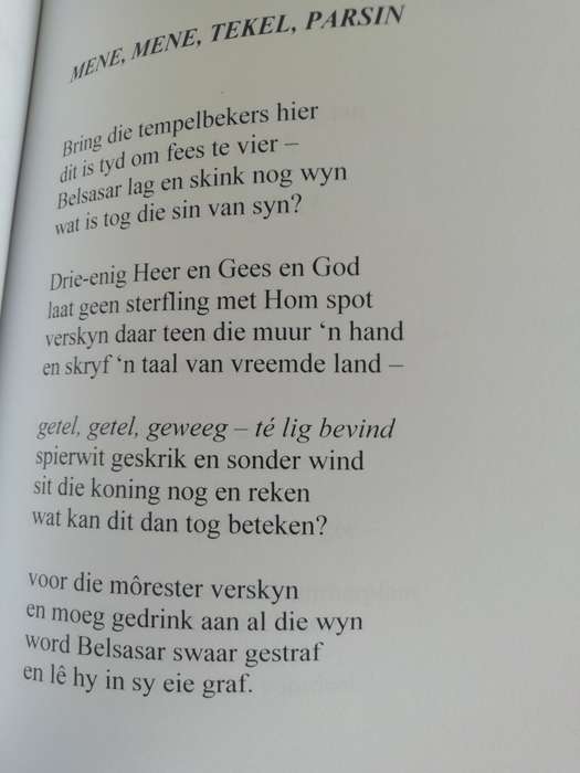 Die Belofte (By die Palmboom van Mamre) / Buks Venter