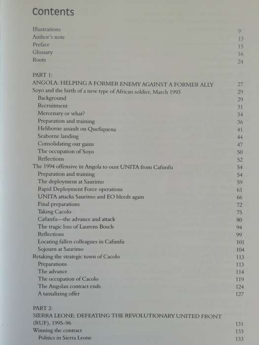 Four Ball One Tracer: Commanding EXECUTIVE OUTCOMES / Roelf van Heerden as told to Andrew Hudson