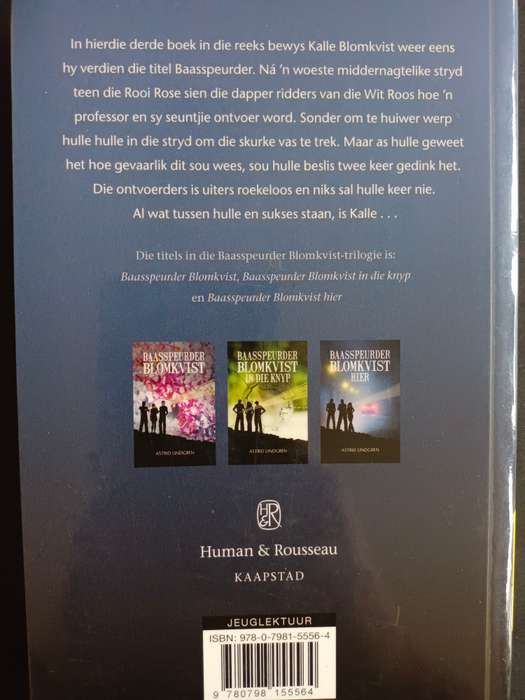Baasspeurder Blomkvist/ Astrid Lindgren