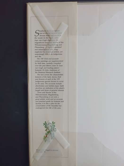 Trees & Shrubs of the Witwatersrand, Magaliesberg & Pilanesberg / J. van Gogh & J. Anderson (SIGNED)