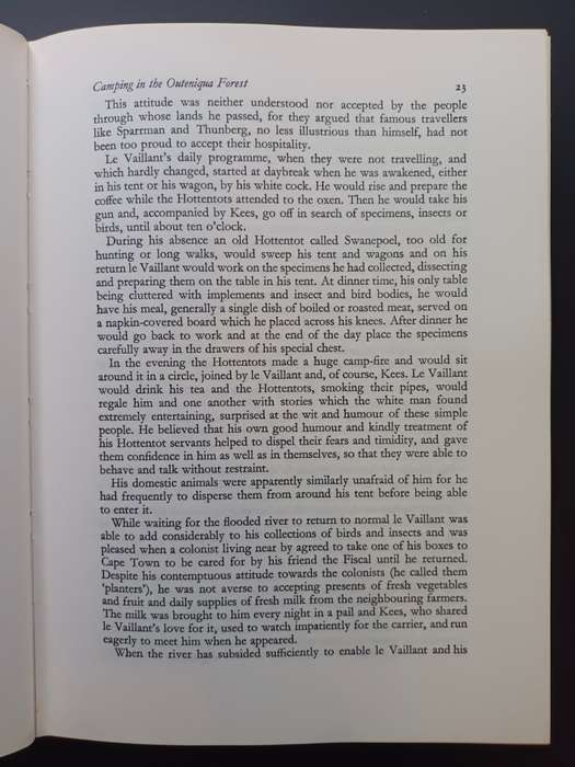 THE TRUTH IN MASQUERADE The adventures of Francois le Vaillant / Jane Meiring