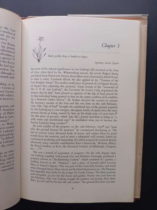 Baron von Ludwig and the Ludwigs-burg Garden / Frank R Bradlow