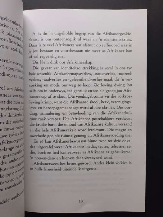 Afrikaners Kroes Kras Kordaat / Willem de Klerk