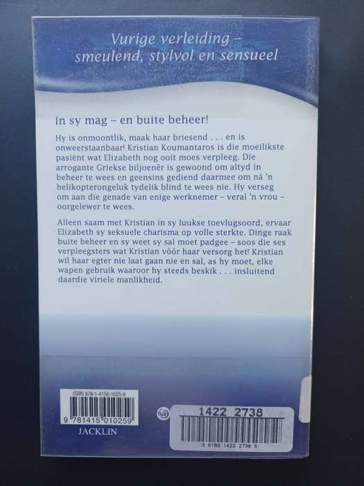 Mills & Boon Afrikaans Boek bundel 2 (4 Boeke)