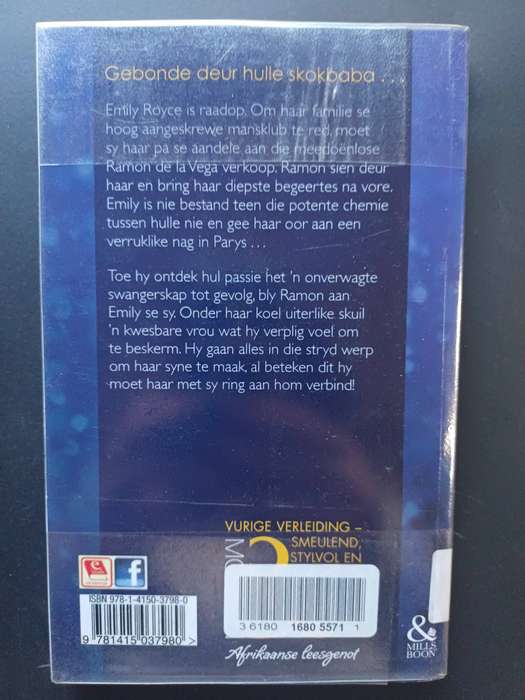 Mills & Boon Afrikaans Boek bundel 1 (4 Boeke)