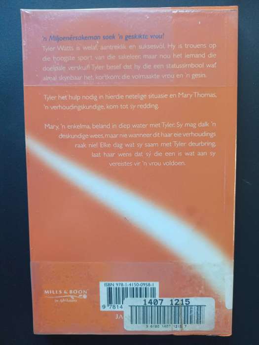 Mills & Boon Afrikaans Boek bundel 1 (4 Boeke)