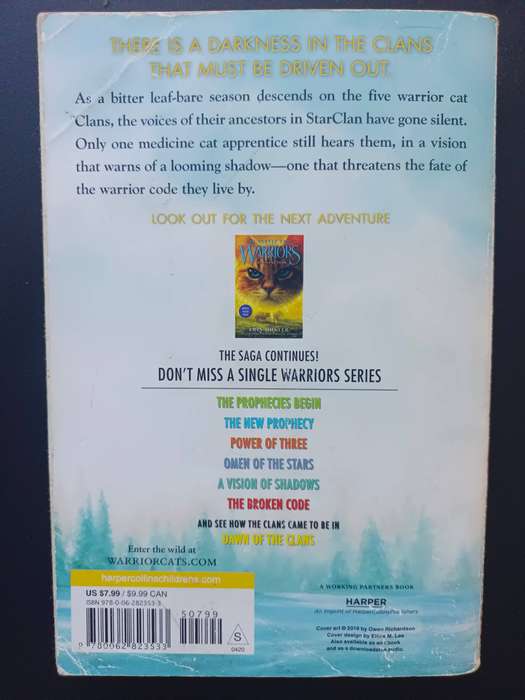 Warriors: The Broken Code #1: Lost Stars / Erin Hunter
