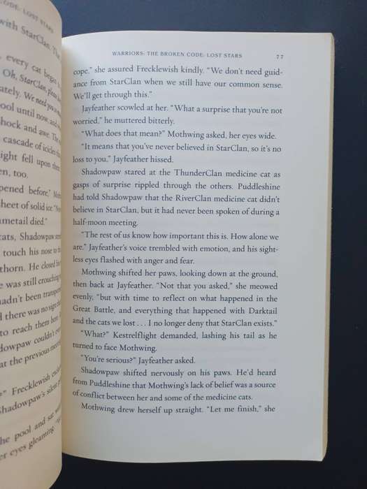 Warriors: The Broken Code #1: Lost Stars / Erin Hunter