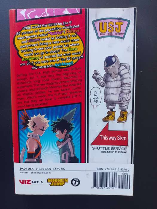 My Hero Academia, Vol. 2: Rage, You Damned Nerd: Volume 2