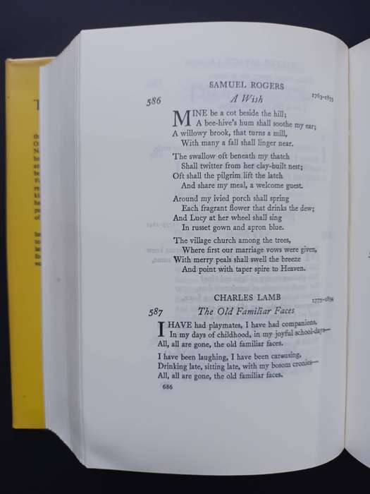 The Oxford book of English Verse 1250 - 1918 / Sir Arthur Quiller-Couch