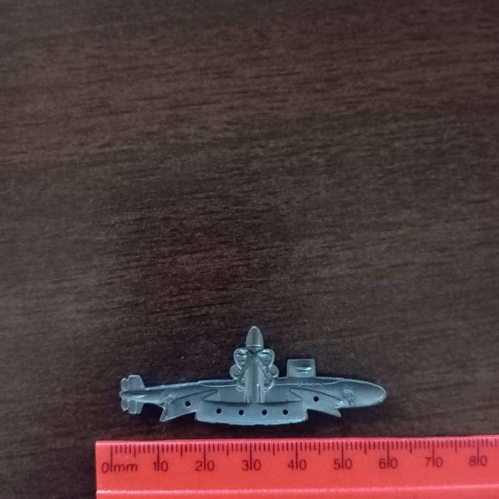 US NAVY SSBN DETERRENT PATROL INSIGNIA SILVER