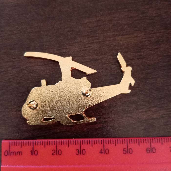 UH-1 HUEY HELICOPTER LAPEL PIN
