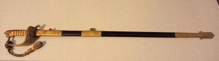 SADF, SA NAVY, OFFICERS SWORD WITH SCABBARD