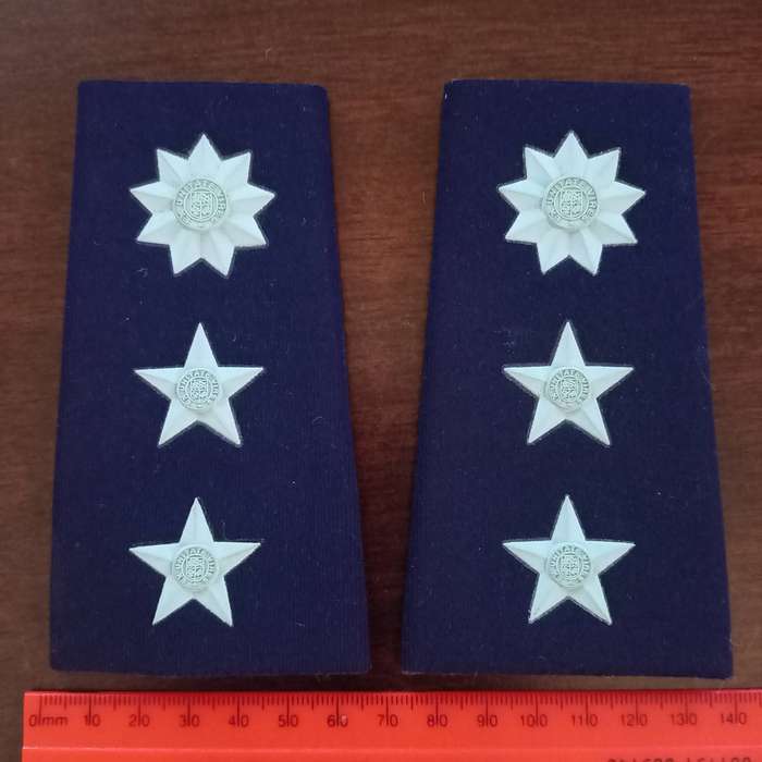 SADF, AIR FORCE, COLONEL SLIP-ON RANKS