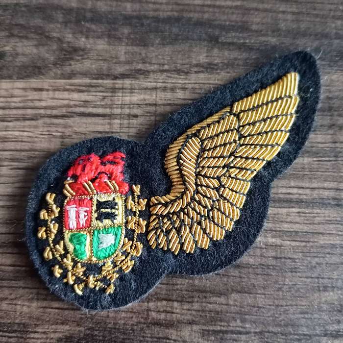SADF, AIR FORCE NAVIGATORS HALF WING BADGE