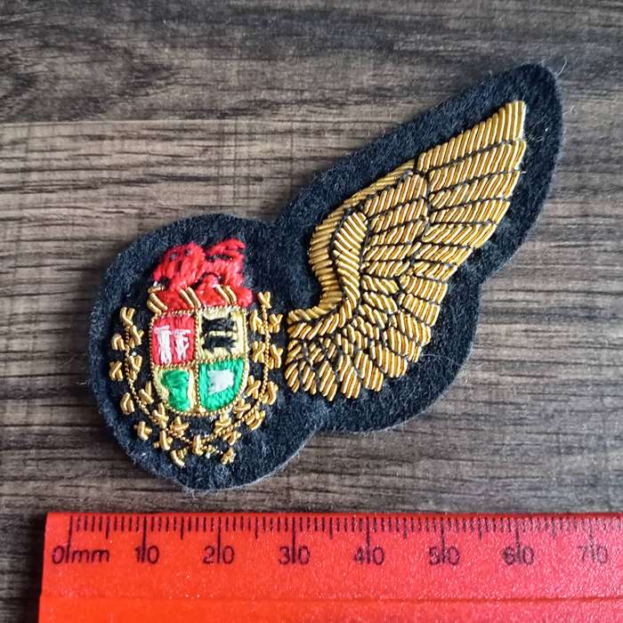 SADF, AIR FORCE NAVIGATORS HALF WING BADGE