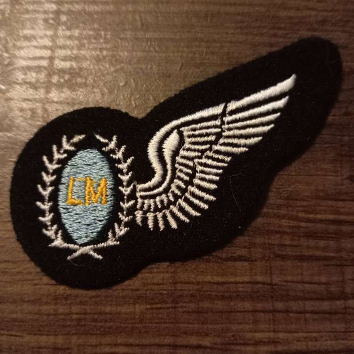 SADF, AIR FORCE LOAD MASTER HALF WING BADGE