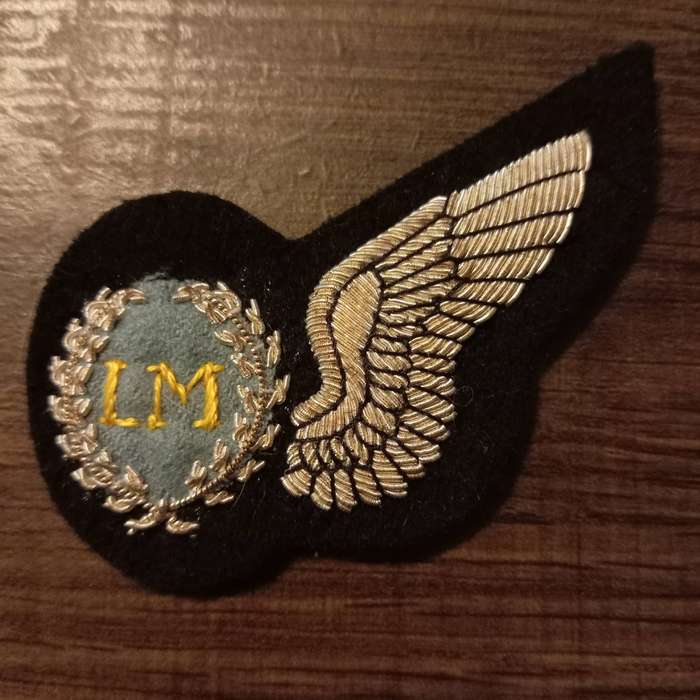 SADF, AIR FORCE LOAD MASTER HALF WING BADGE