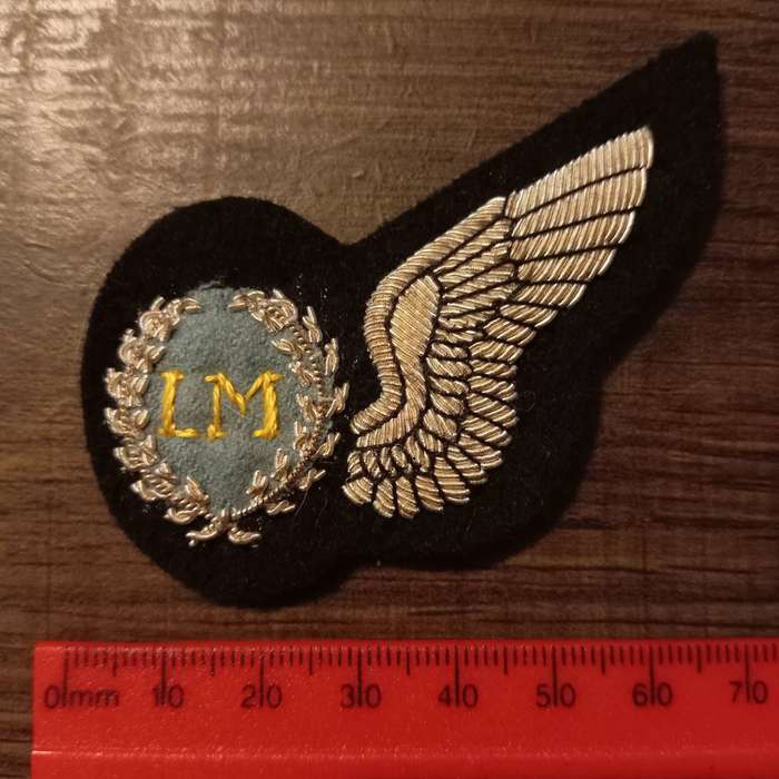 SADF, AIR FORCE LOAD MASTER HALF WING BADGE