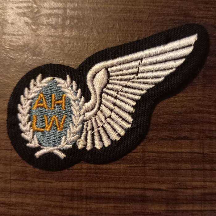 SADF, AIR FORCE AIR HOSTESS HALF WING BADGE