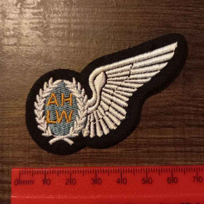 SADF, AIR FORCE AIR HOSTESS HALF WING BADGE