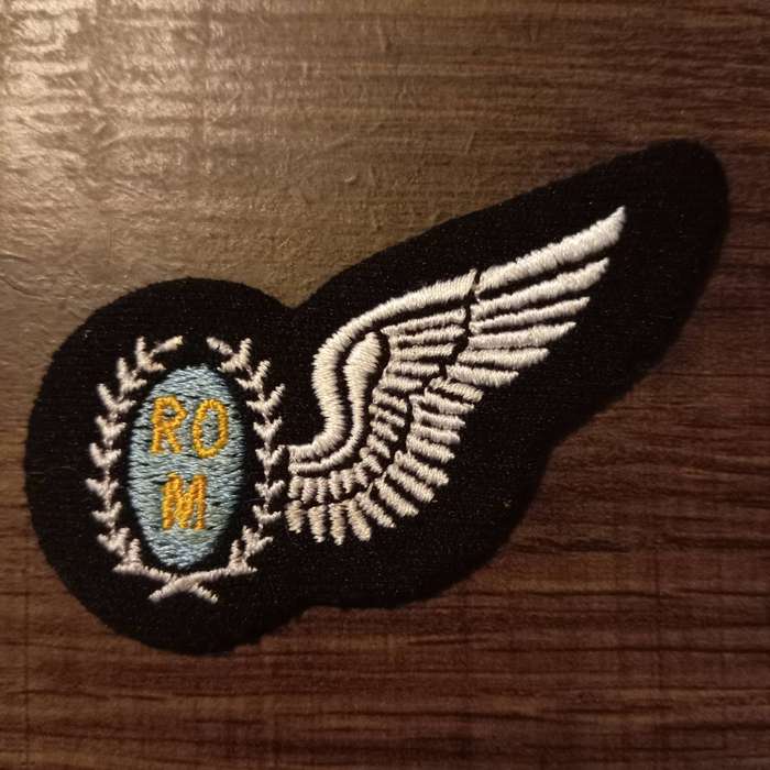 SADF, AIR FORCE RADIO OPERATOR HALF WING BADGE