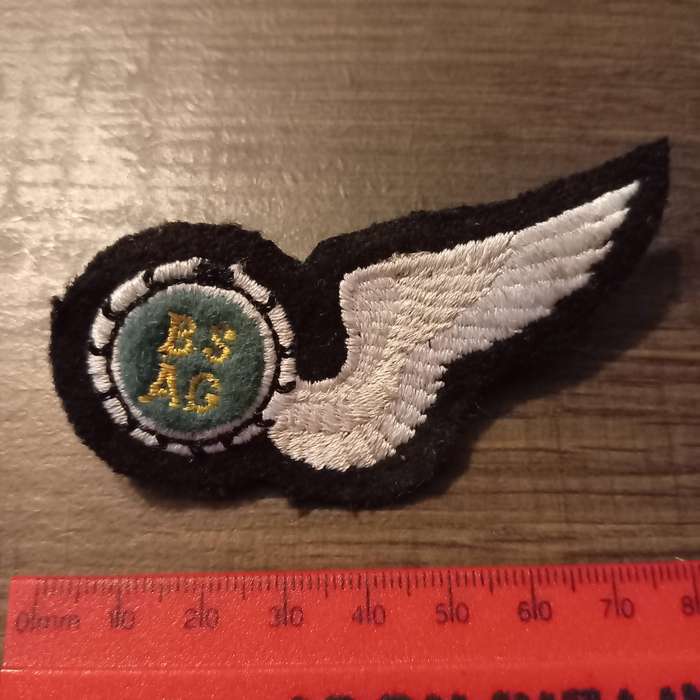 SADF, AIR FORCE GUNNER HALF WING BADGE