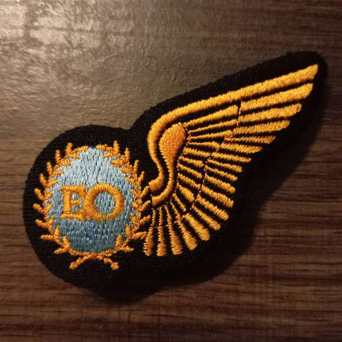 SADF, AIR FORCE ELECTRONIC WARFARE OPERATOR HALF WING BADGE