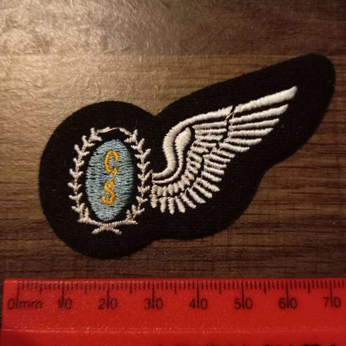 SADF, AIR FORCE FLIGHT CHEF HALF WING BADGE