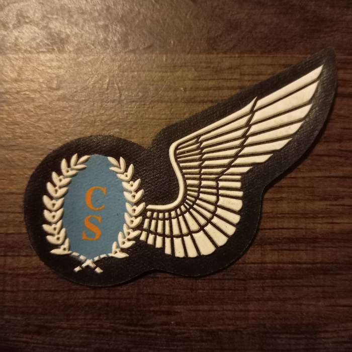 SADF, AIR FORCE FLIGHT CHEF HALF WING BADGE