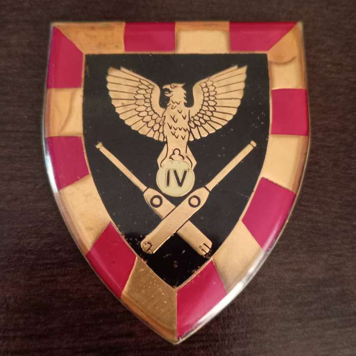 SADF, SOUTH AFRICAN 4 FIELD ARTILLERY REGIMENT ARM FLASH