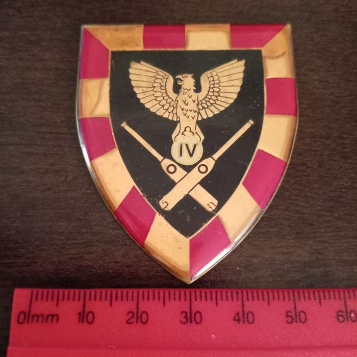 SADF, SOUTH AFRICAN 4 FIELD ARTILLERY REGIMENT ARM FLASH