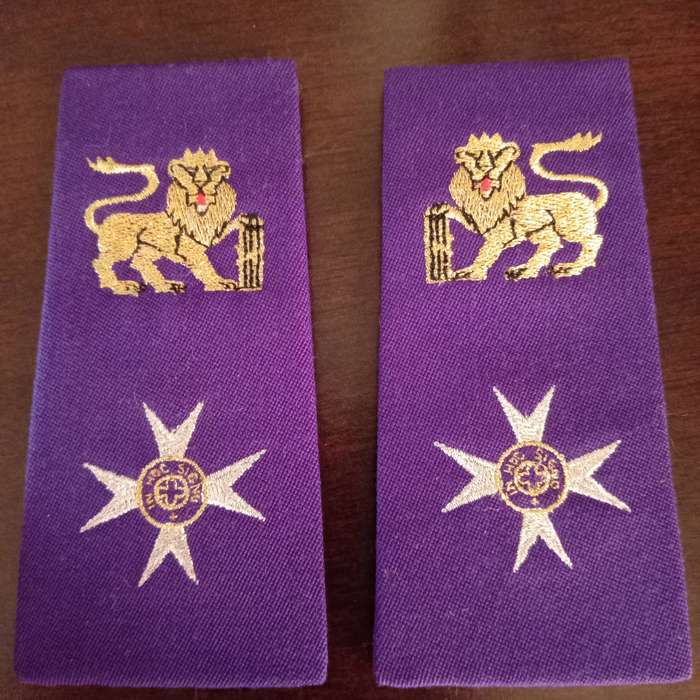 SADF, SA NAVY, CHAPLAIN RANKS,SLIP-ON SHOULDER RANKS