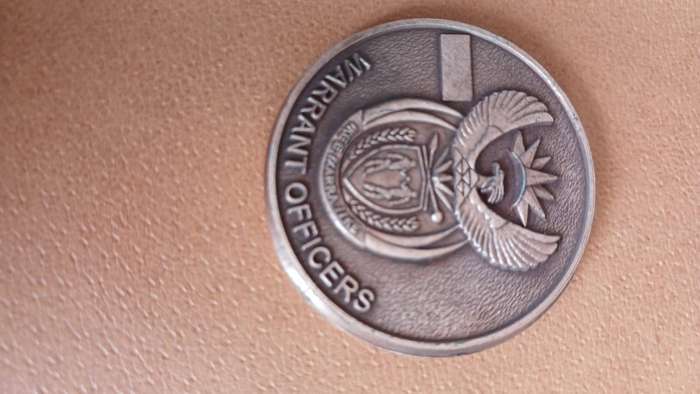 Recce Medallion For Warrant Officer Original. No Number.