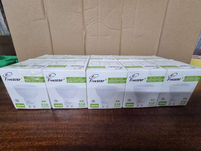 10 Pack - GU10 downlights - warm white