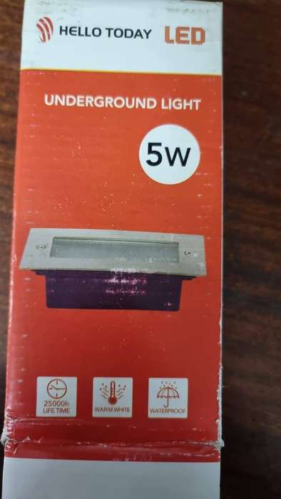 4 pack - LED Brick Light - 5w Warm White