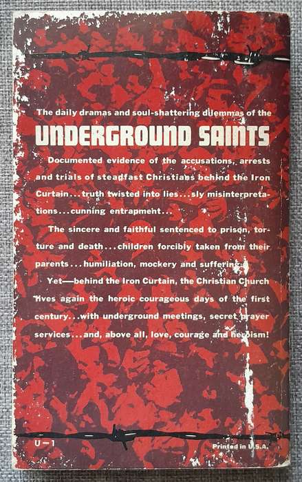 Underground saints - Richard Wurmbrand