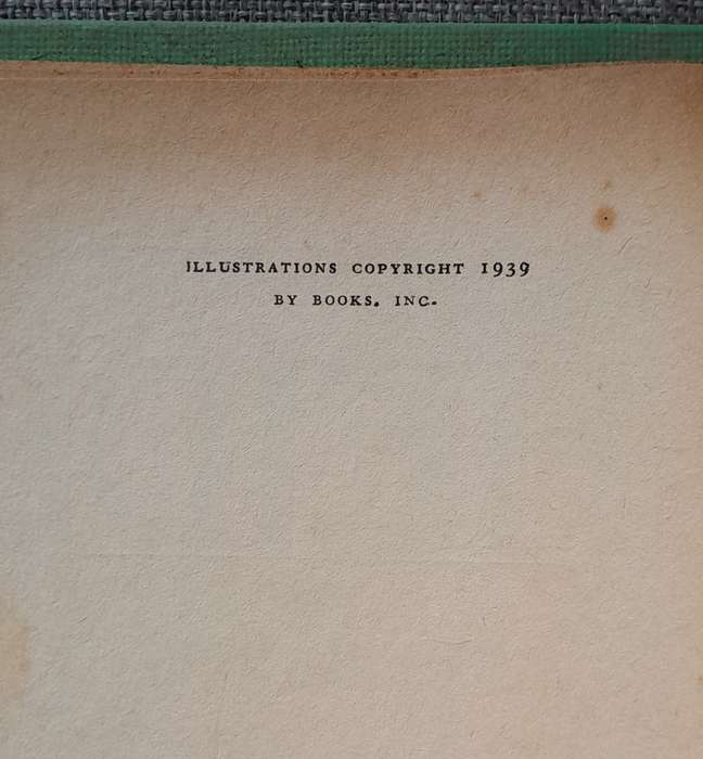 Heidi - Johanna Spyri (Hardcover 1939 edition)