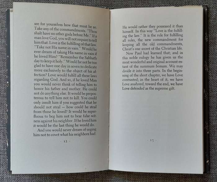 The Greatest thing in the world - Henry Drummond (Hardcover)