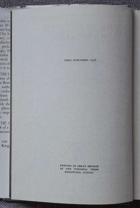 The Secret of happiness - Billy Graham (1956 edition Harcover)