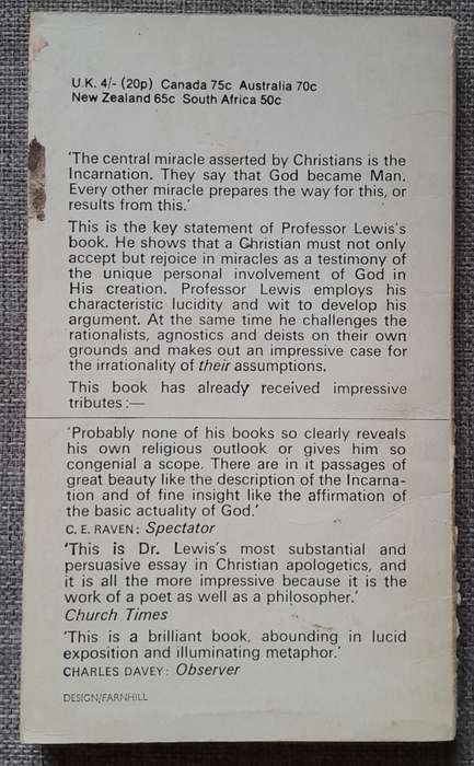Miracles - C.S. Lewis