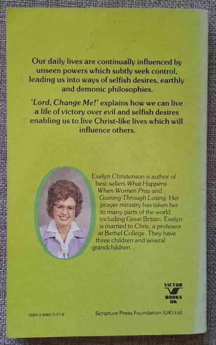 Lord change me - Evelyn Christenson